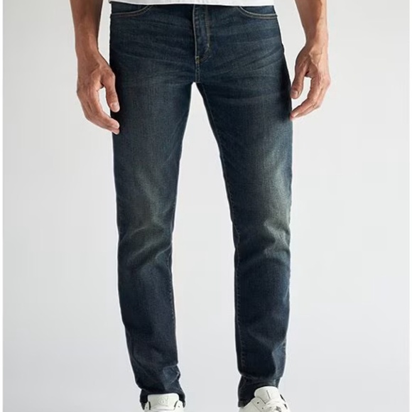 1118 NWT Devil-Dog Dungarees Slim Straight Jeans -  Size 36Wx32L - Blue - Moore - Picture 3 of 12